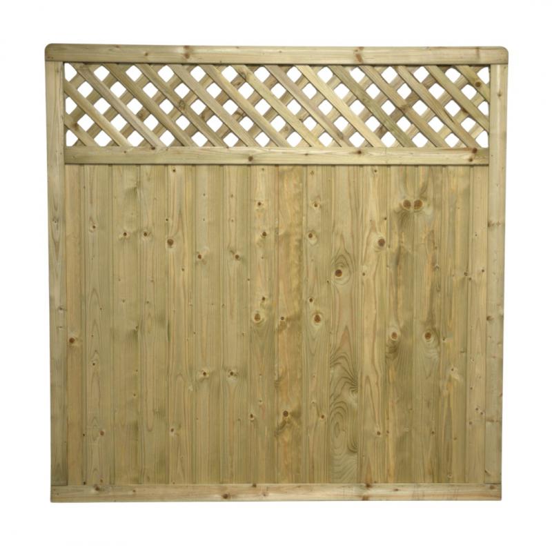 Tongue and Groove Panel with Lattice Top | Timber Supplies